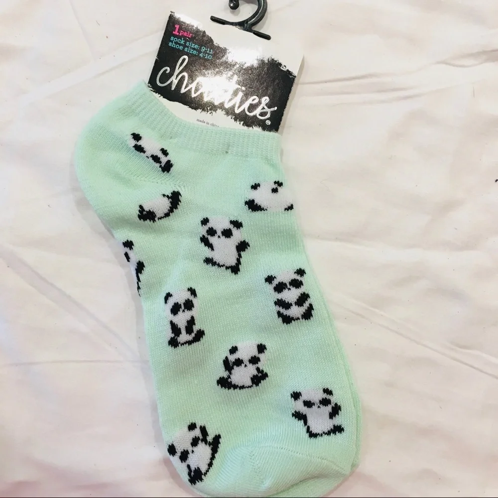 Socks PANDAS, KOWOLA, WHITE & PASTEL! 7 prs
